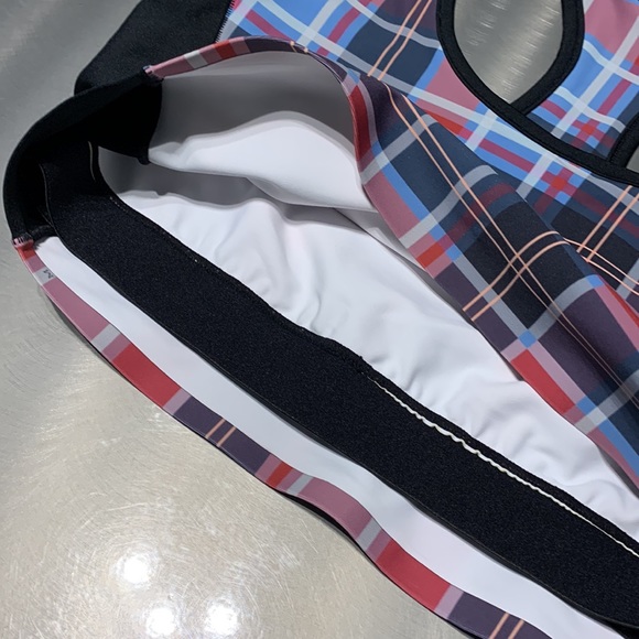 Splits59 Plaid Agathe Techflex Sports Bra Size M - Picture 8 of 9